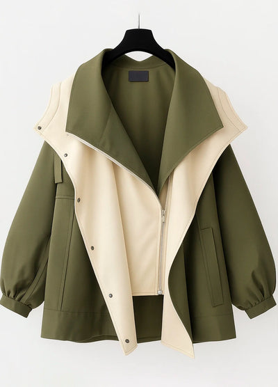Veste Trench Oversize Élégante