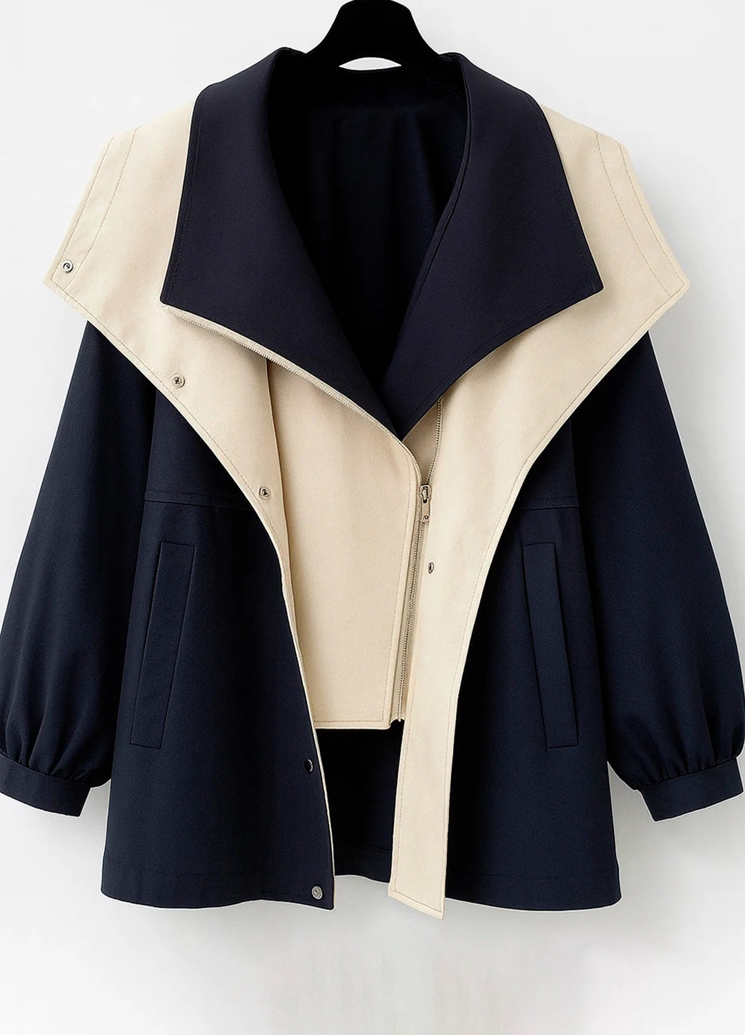 Veste Trench Oversize Élégante