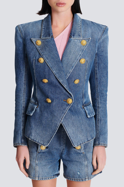 Veste Jean Boutons Brittia Élégante