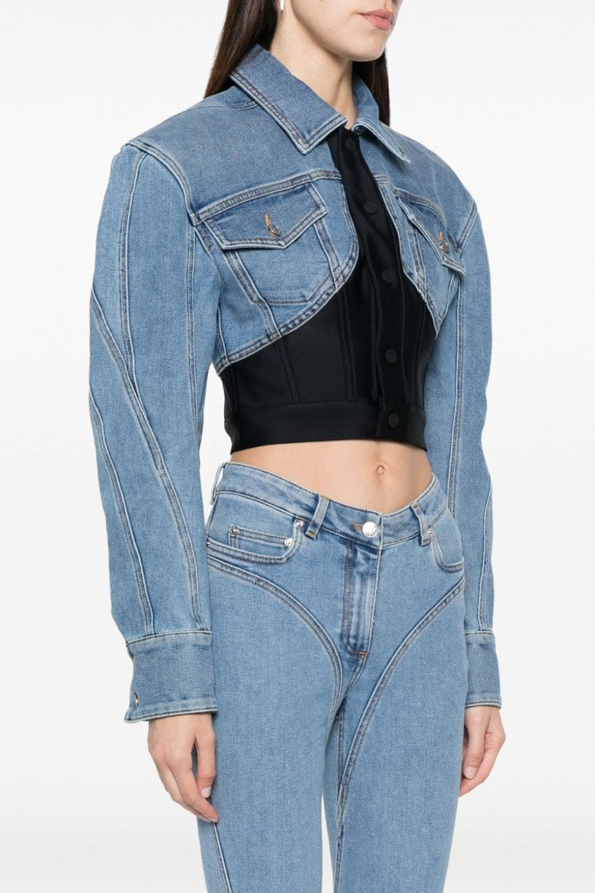 Veste Jean Patchwork Kathryn