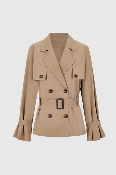 Manteau Trench Court Krystie