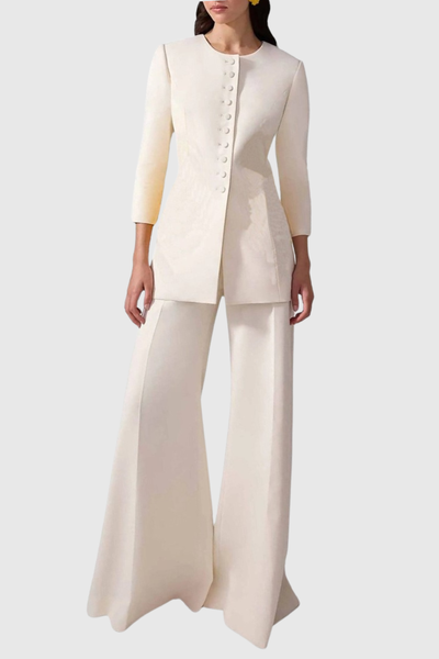 Veste Col Rond Larnal