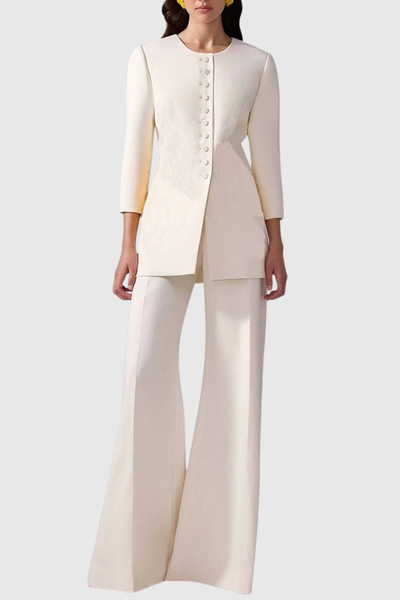 Veste Col Rond Larnal