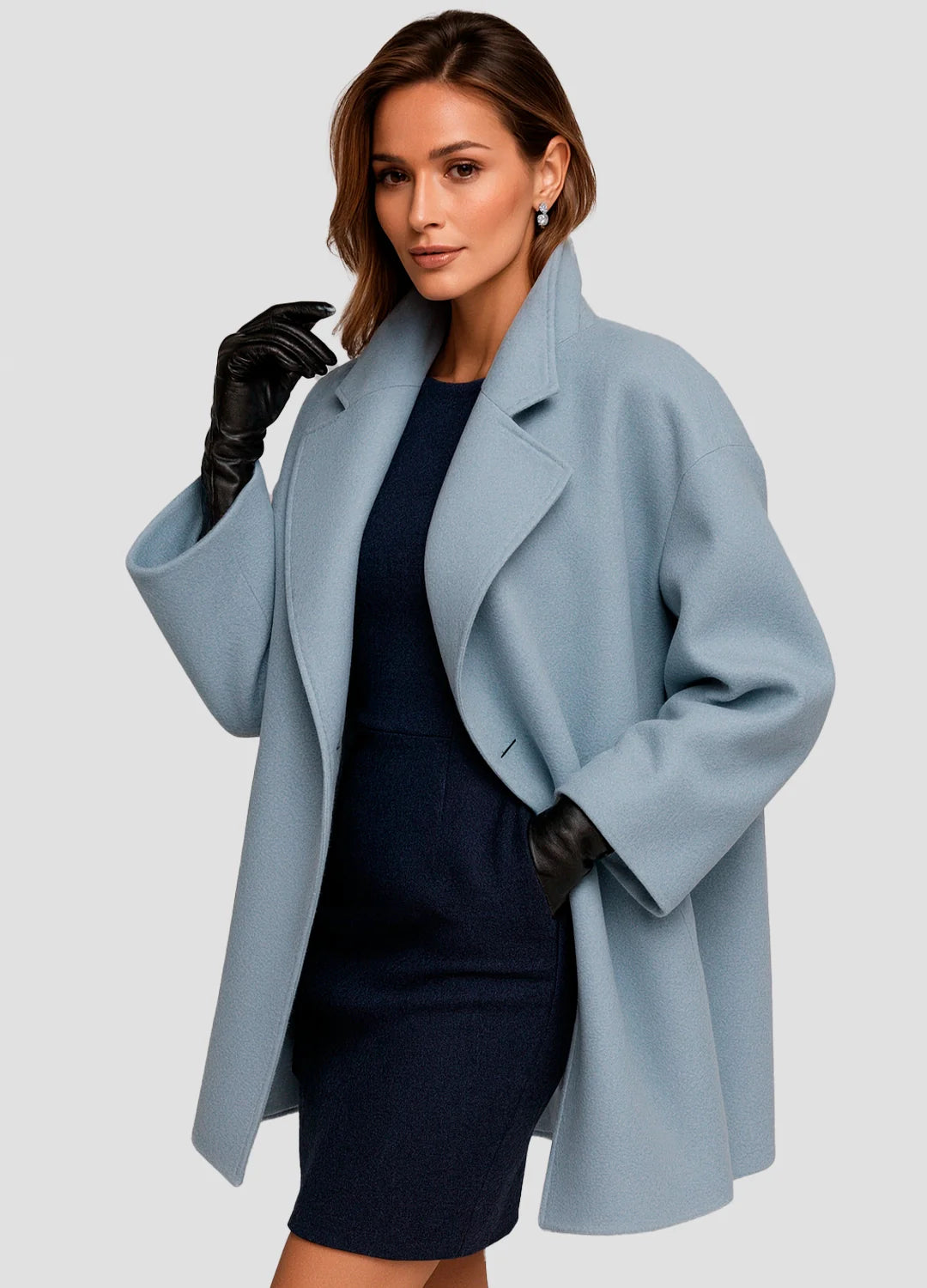 Manteau Laine Oversize Luxe