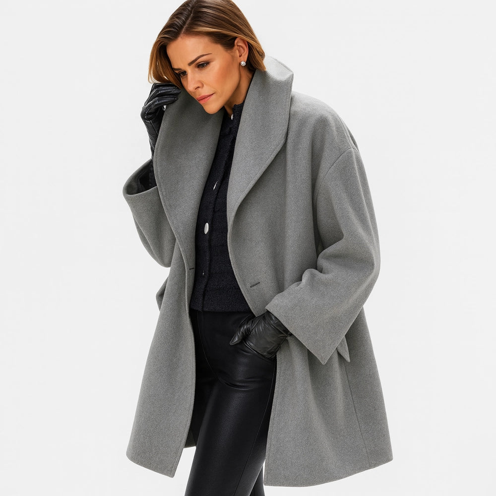 Manteau Laine Oversize Luxe